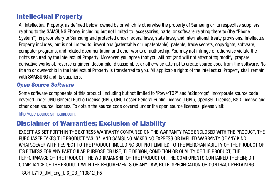 Samsung SCH-L710RWBXAR User Manual | Page 2 / 219