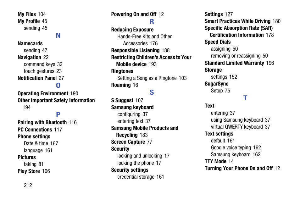 Samsung SCH-L710RWBXAR User Manual | Page 218 / 219