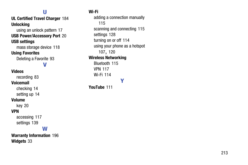 Samsung SCH-L710RWBXAR User Manual | Page 219 / 219