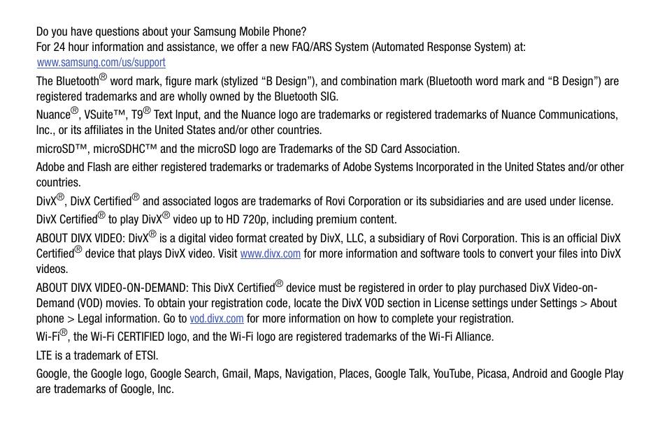 Samsung SCH-L710RWBXAR User Manual | Page 5 / 219