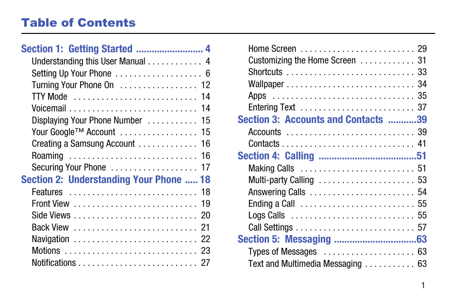 Samsung SCH-L710RWBXAR User Manual | Page 7 / 219