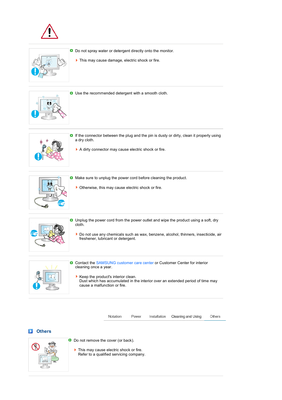 Others | Samsung LS19PEJSFV-XAA User Manual | Page 6 / 60