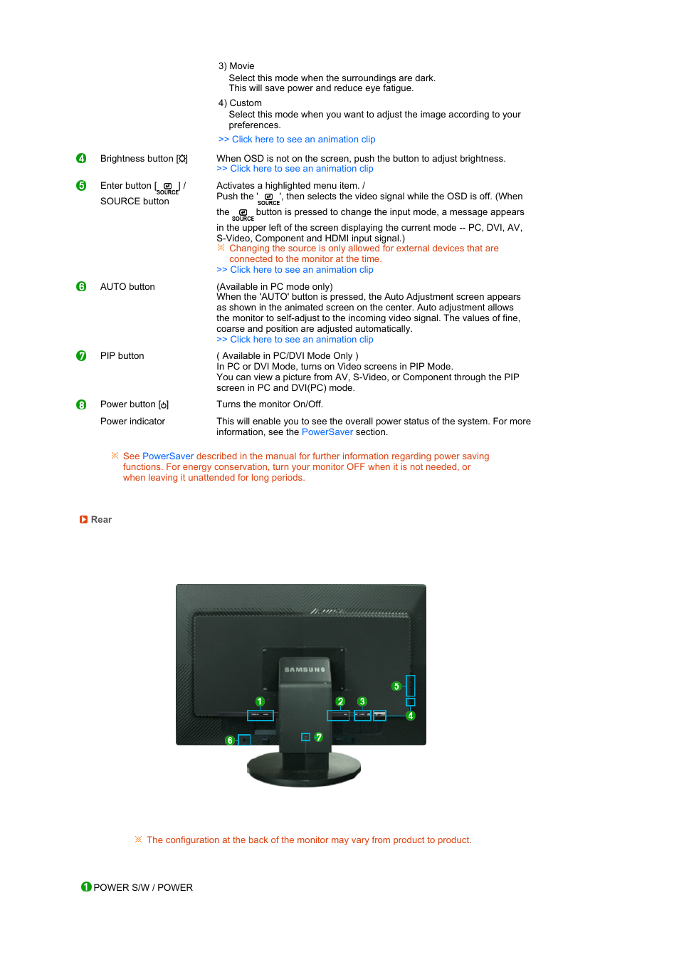 Samsung LS24HUCEFV-XAA User Manual | Page 16 / 65