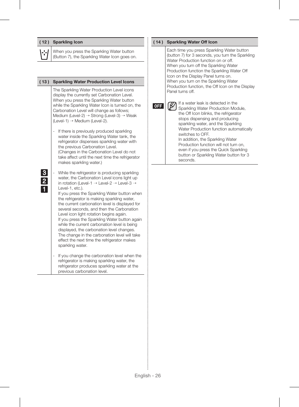 Samsung RF23HSESBSR-AA User Manual | Page 26 / 168