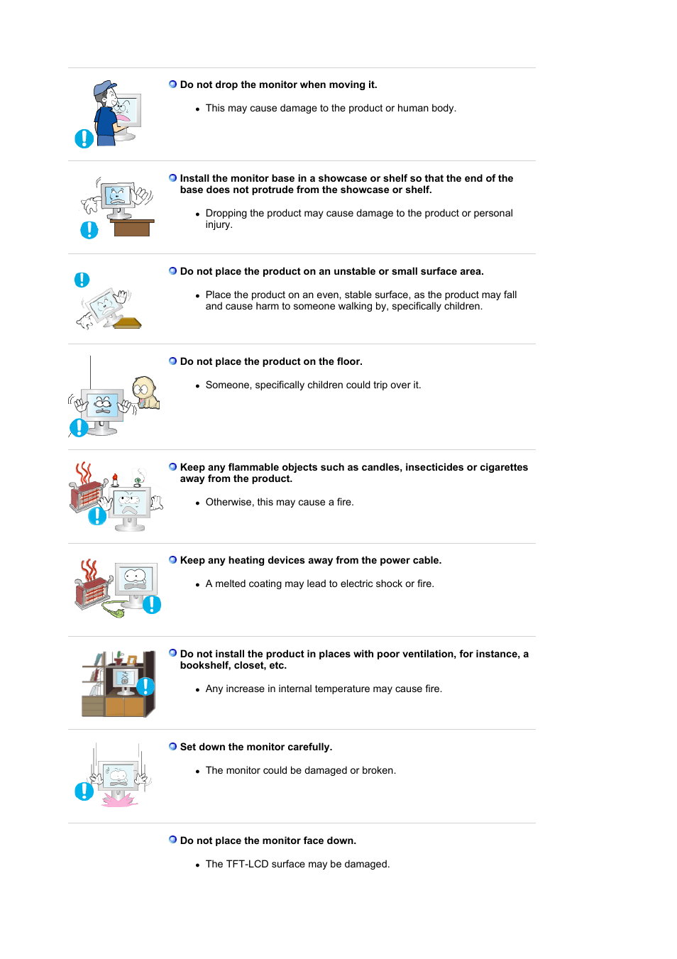 Clean | Samsung LS19MJSTSE-XAA User Manual | Page 4 / 73