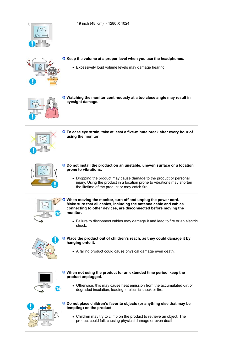 Samsung LS19MJSTSE-XAA User Manual | Page 8 / 73