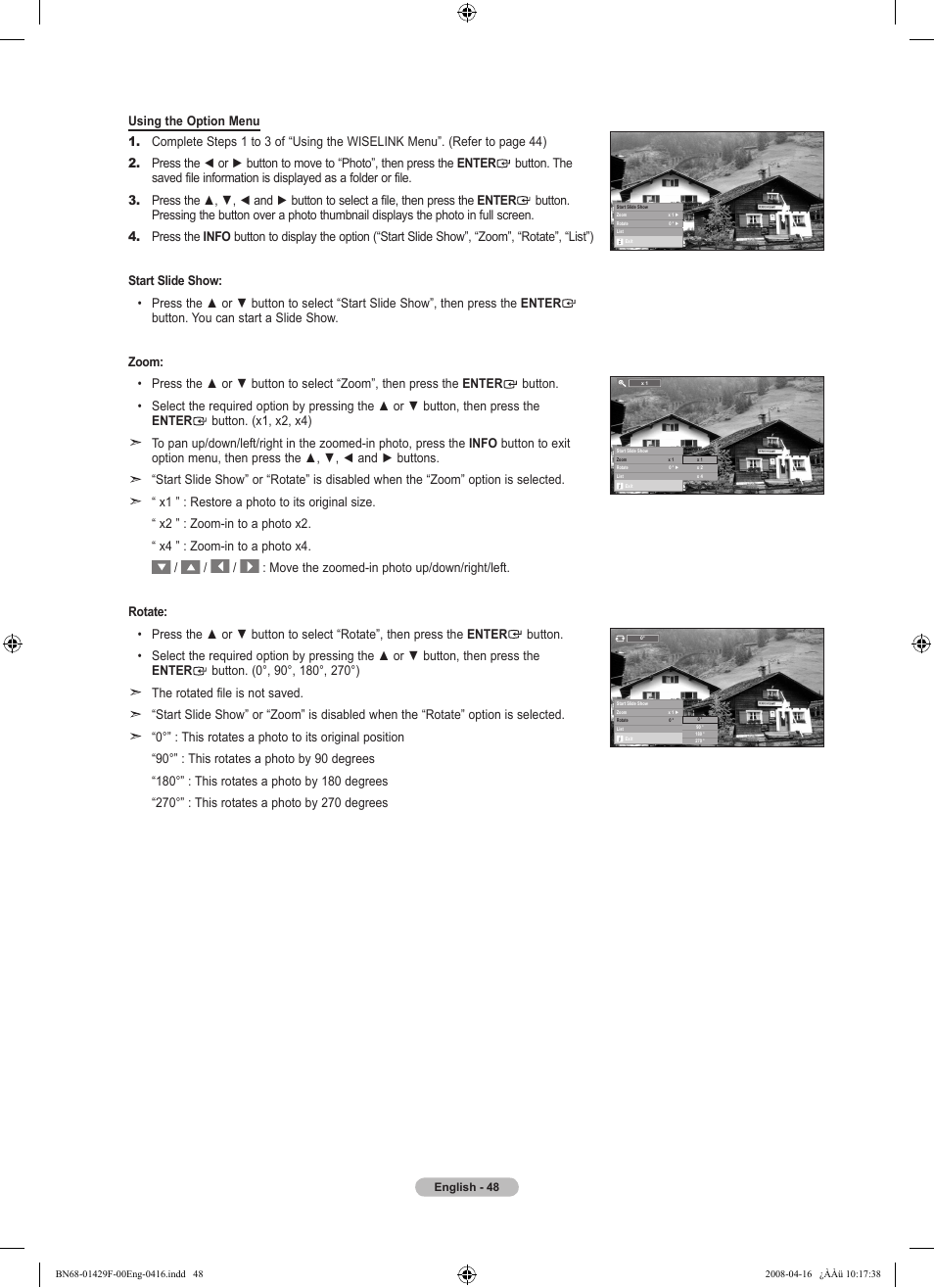 Samsung LN52A610A3RXZP User Manual | Page 50 / 129