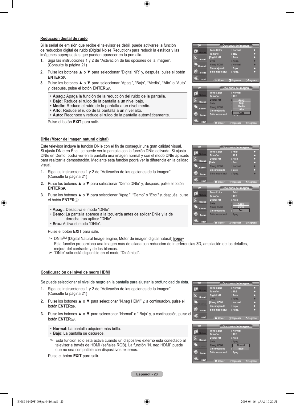 Samsung LN52A610A3RXZP User Manual | Page 89 / 129