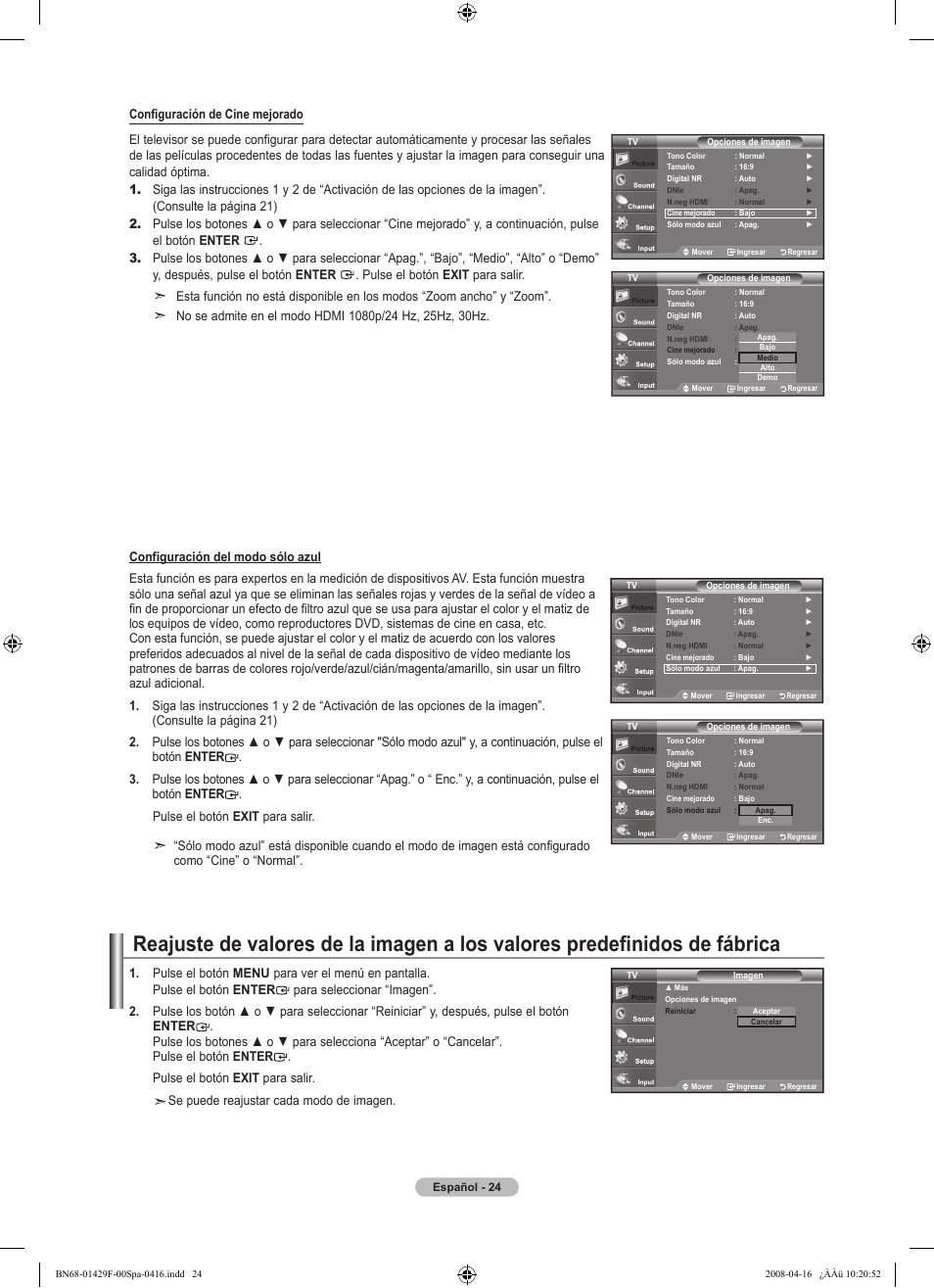 Samsung LN52A610A3RXZP User Manual | Page 90 / 129