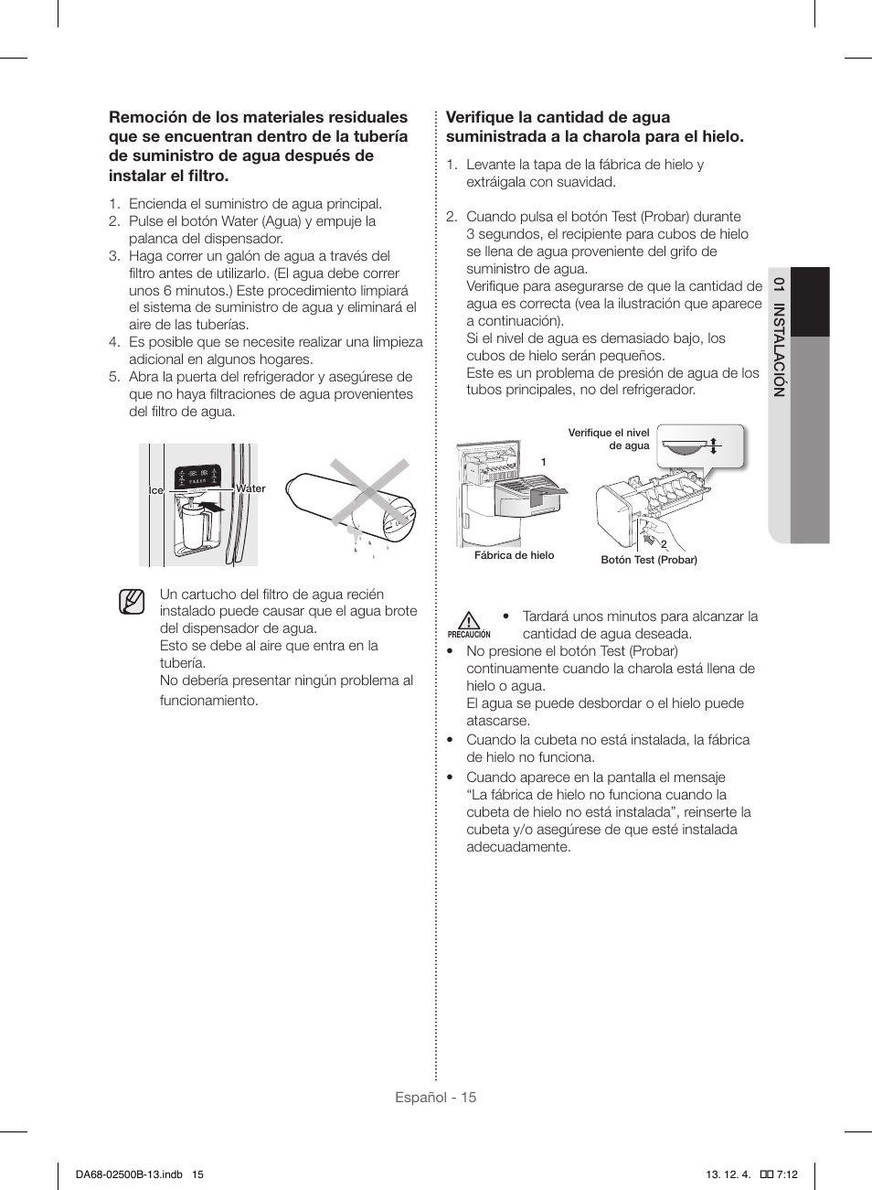 Samsung RSG309AARS-XAA User Manual | Page 107 / 184
