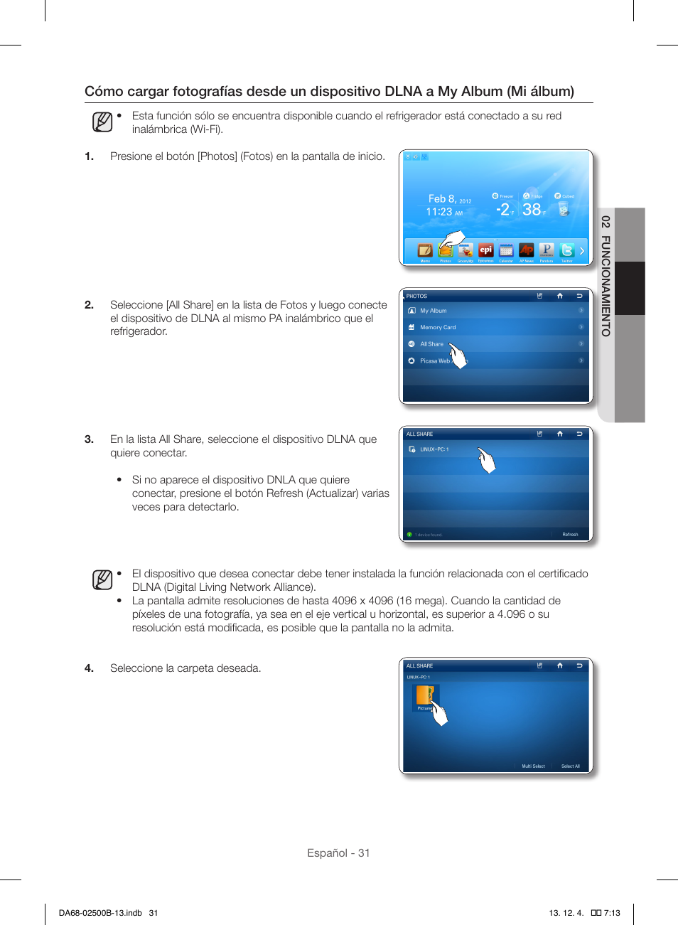 Samsung RSG309AARS-XAA User Manual | Page 123 / 184