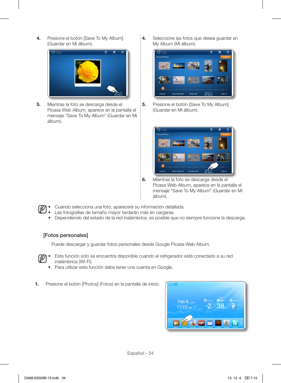 Samsung RSG309AARS-XAA User Manual | Page 126 / 184