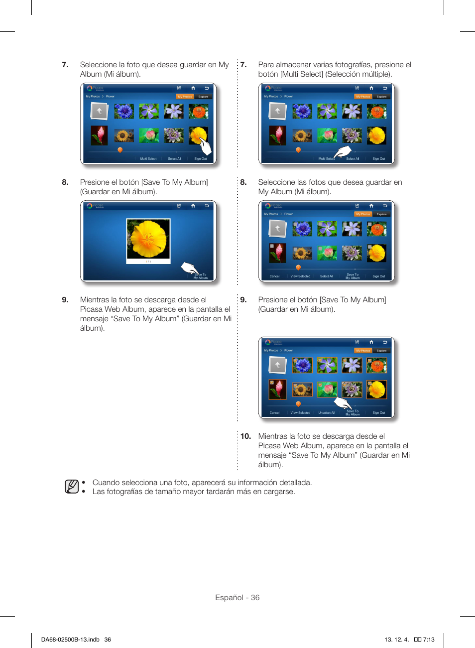 Samsung RSG309AARS-XAA User Manual | Page 128 / 184
