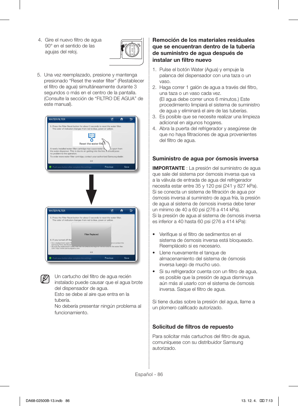 Samsung RSG309AARS-XAA User Manual | Page 178 / 184