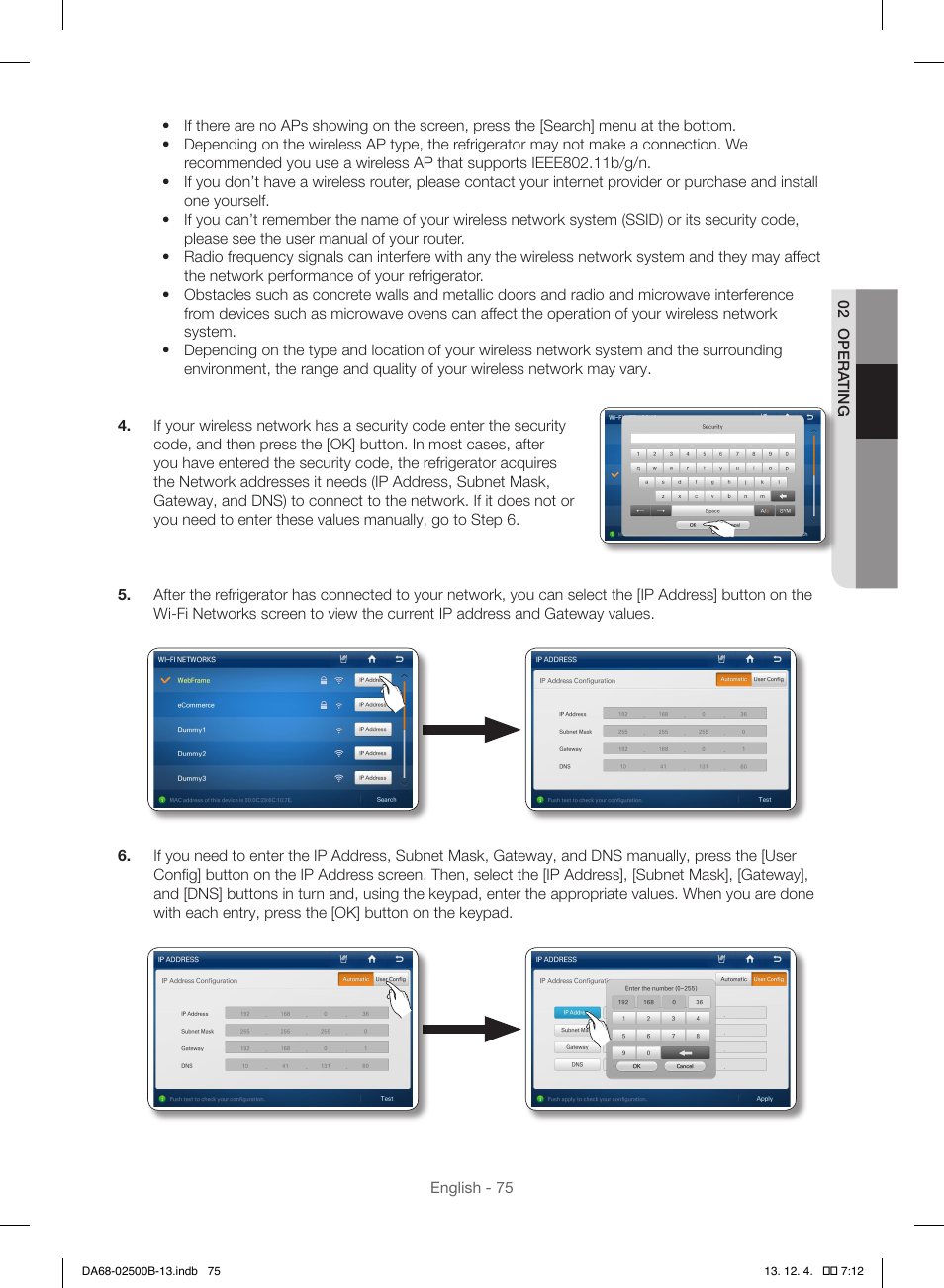 Samsung RSG309AARS-XAA User Manual | Page 75 / 184