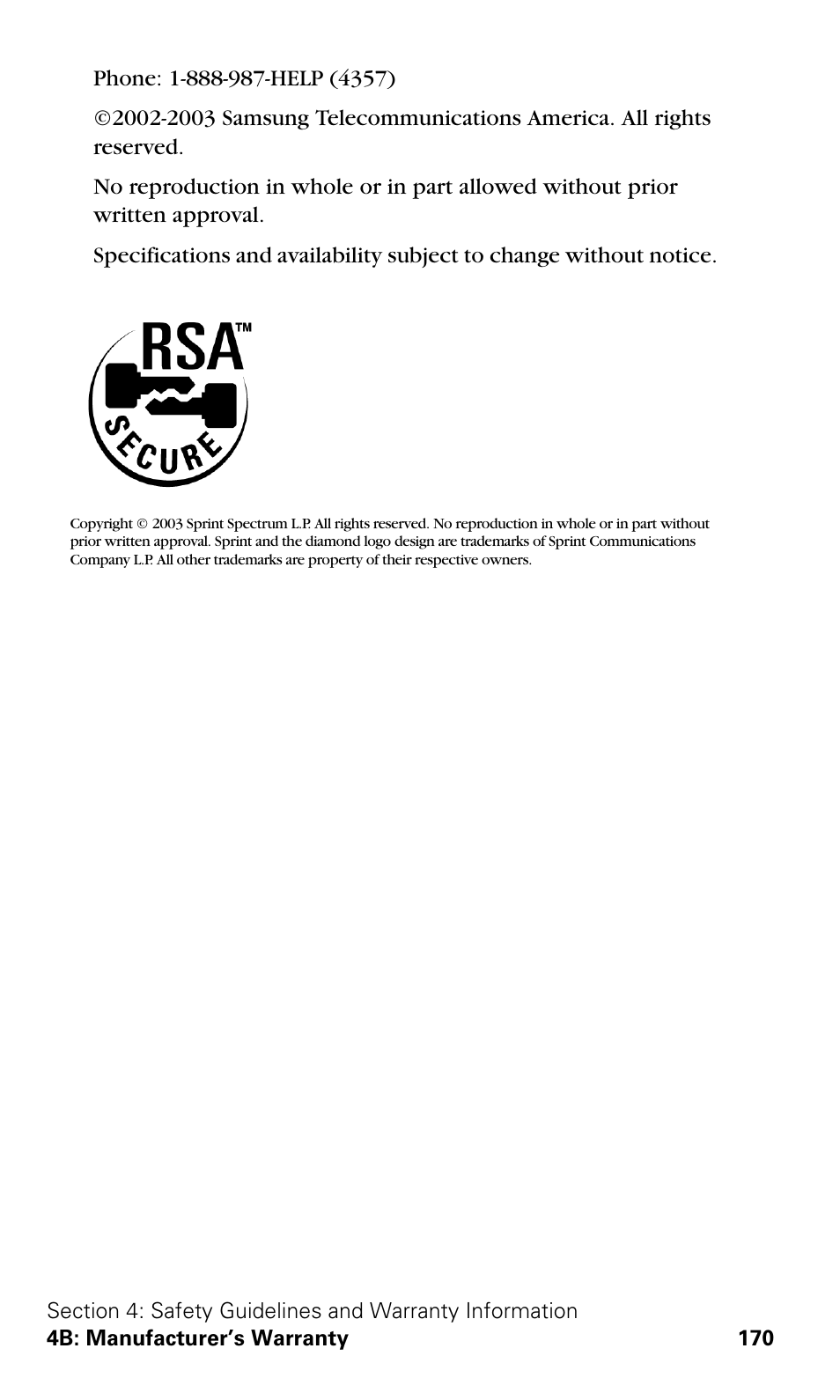 Samsung SPH-A620ZSSXAR User Manual | Page 178 / 181