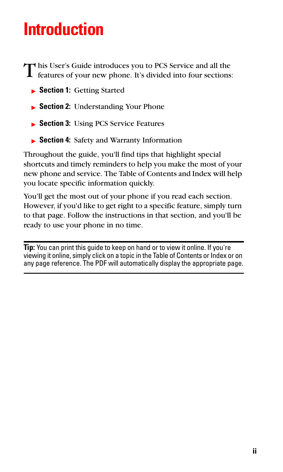 Introduction | Samsung SPH-A620ZSSXAR User Manual | Page 8 / 181