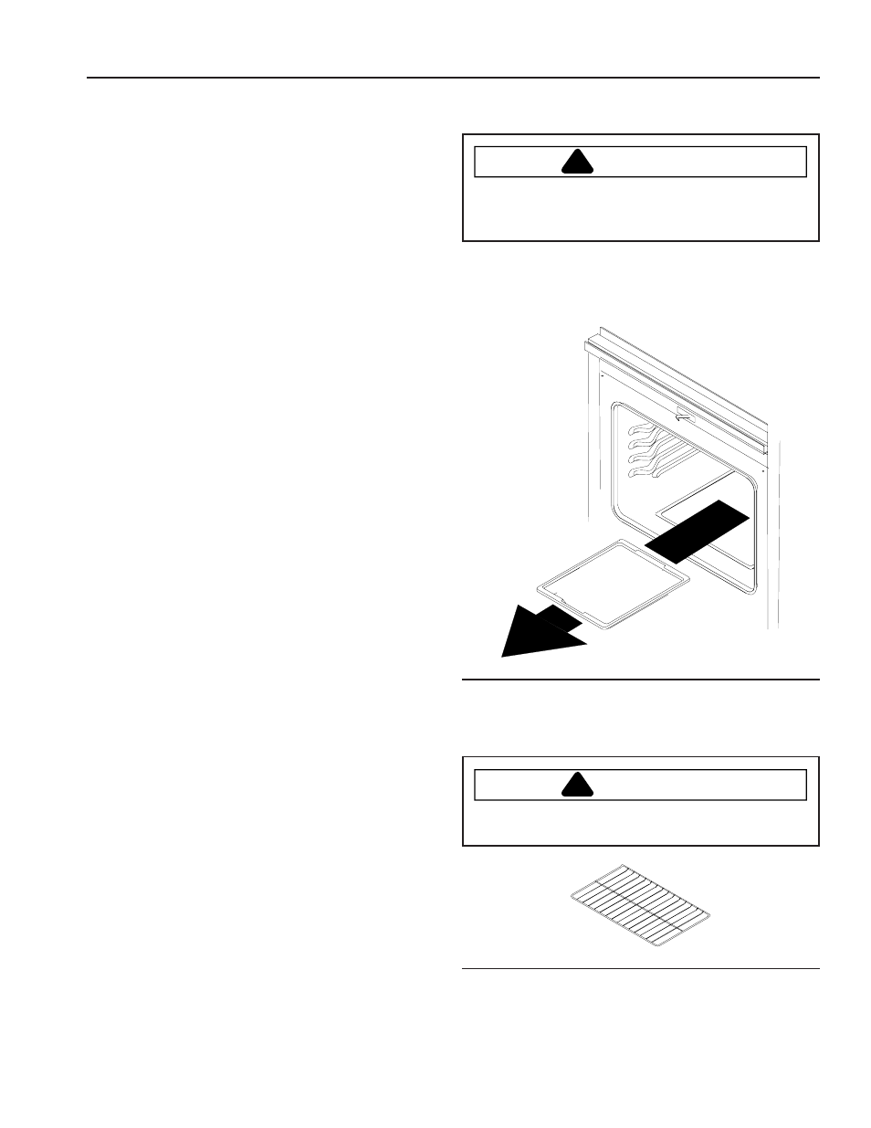 Caution, Warning | Amana ARR6102 User Manual | Page 15 / 28