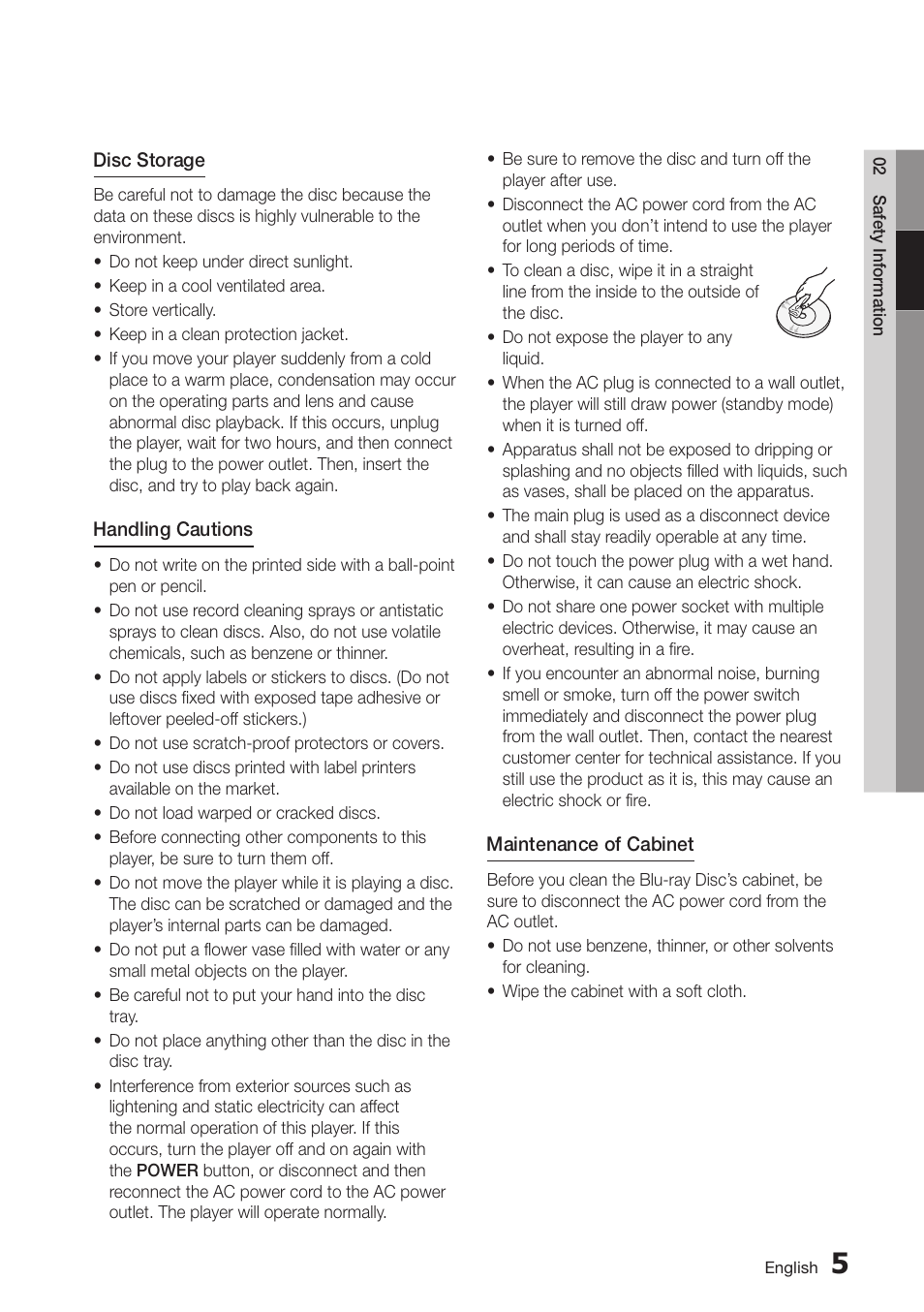 Samsung BD-D5700-ZA User Manual | Page 5 / 78