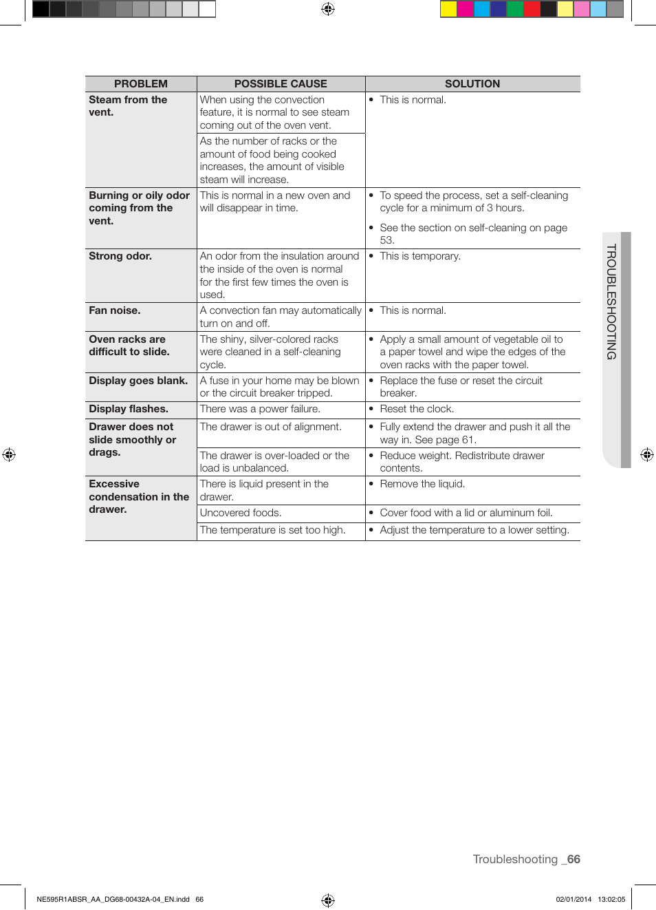 Samsung NE595R1ABSR-AA User Manual | Page 67 / 72