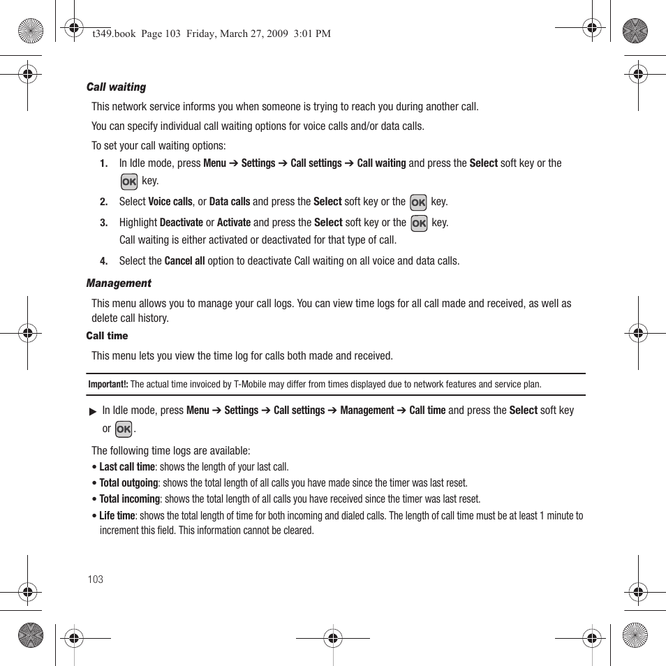 Samsung SGH-T349AGATMB User Manual | Page 106 / 155