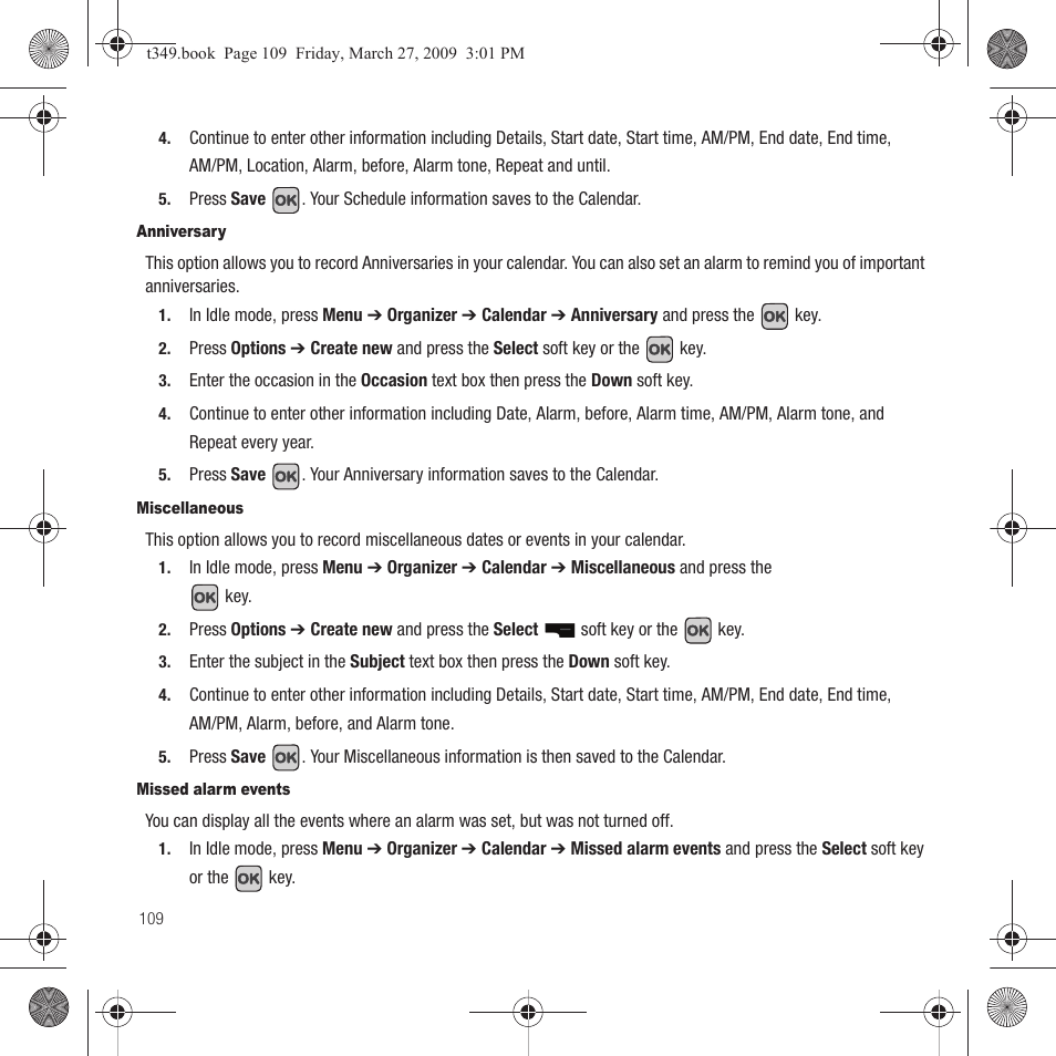 Samsung SGH-T349AGATMB User Manual | Page 112 / 155