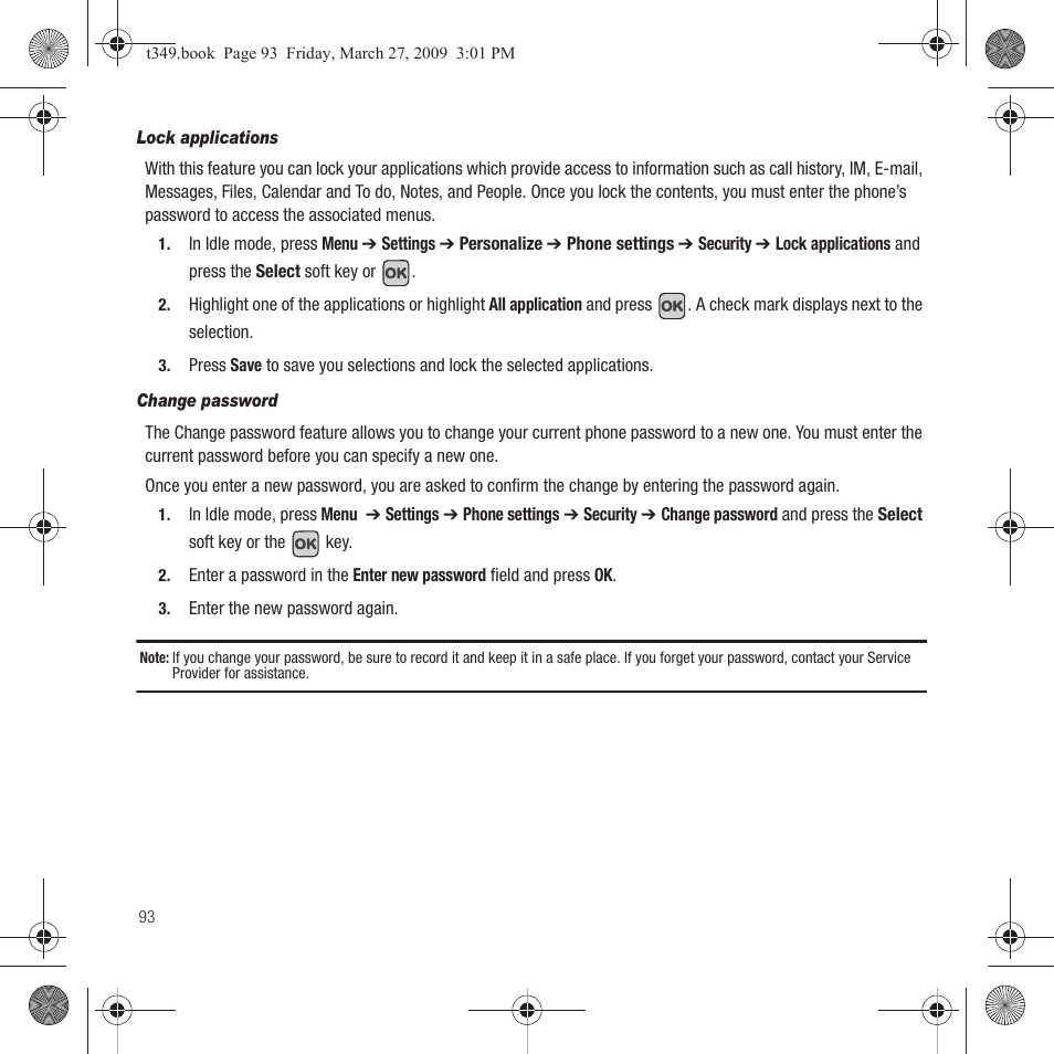 Samsung SGH-T349AGATMB User Manual | Page 96 / 155