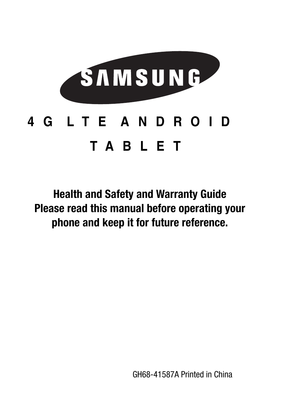 Samsung SM-T537RZWAUSC User Manual | 70 pages