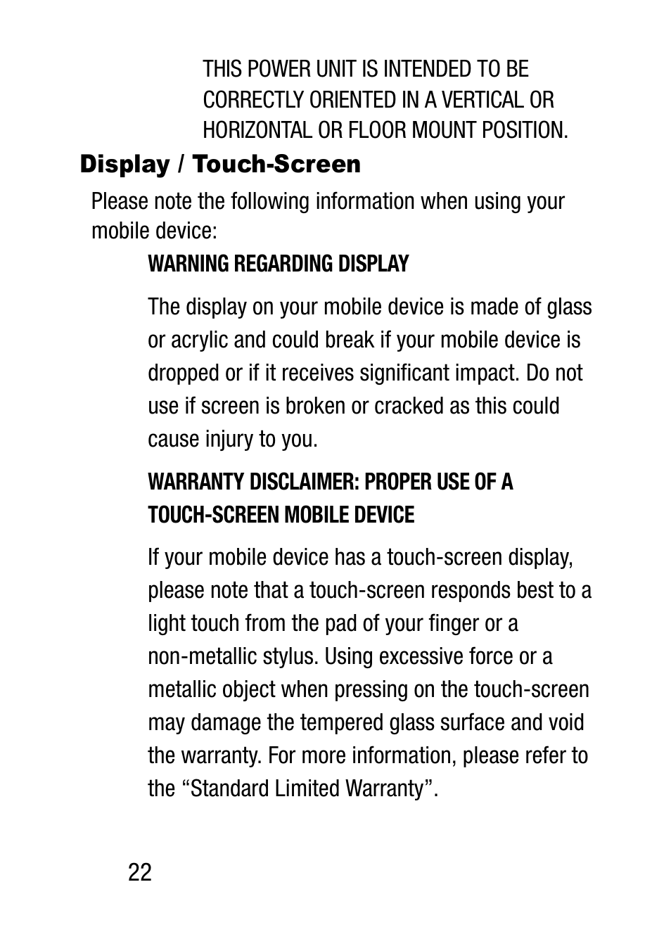 Display / touch-screen | Samsung SM-T537RZWAUSC User Manual | Page 28 / 70