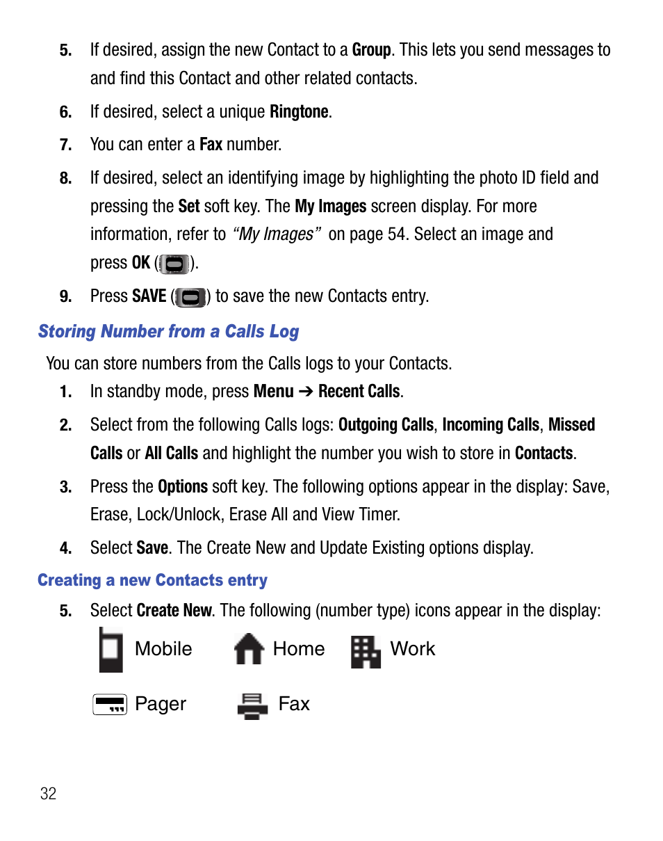 Samsung SCH-R355DAASTT User Manual | Page 36 / 78