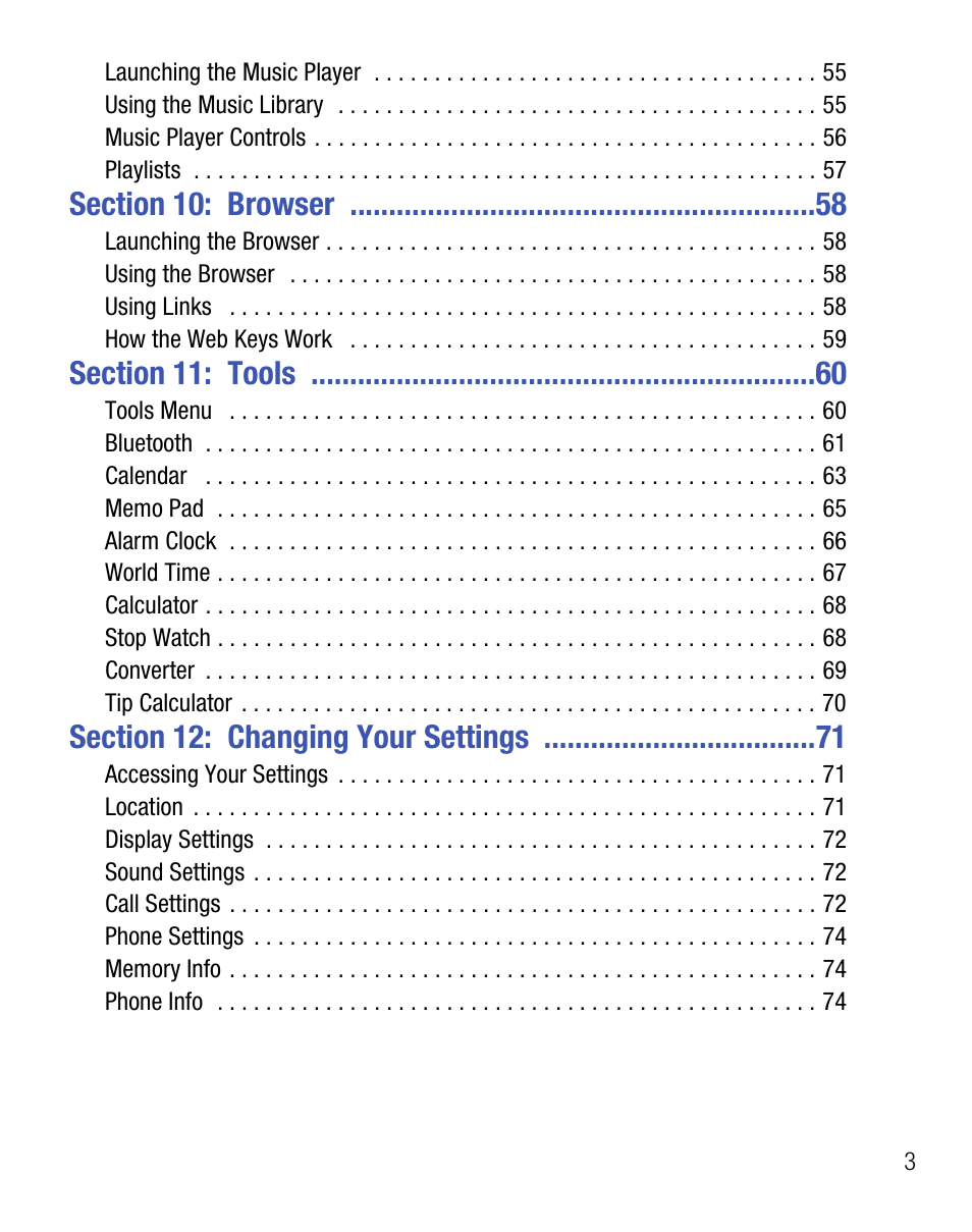 Samsung SCH-R355DAASTT User Manual | Page 7 / 78