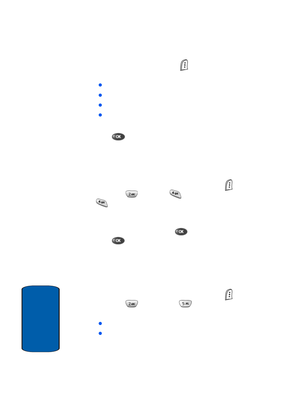 Erase logs, Erase all calls, Call timer | Samsung SCH-A670ZSUXAR User Manual | Page 42 / 234
