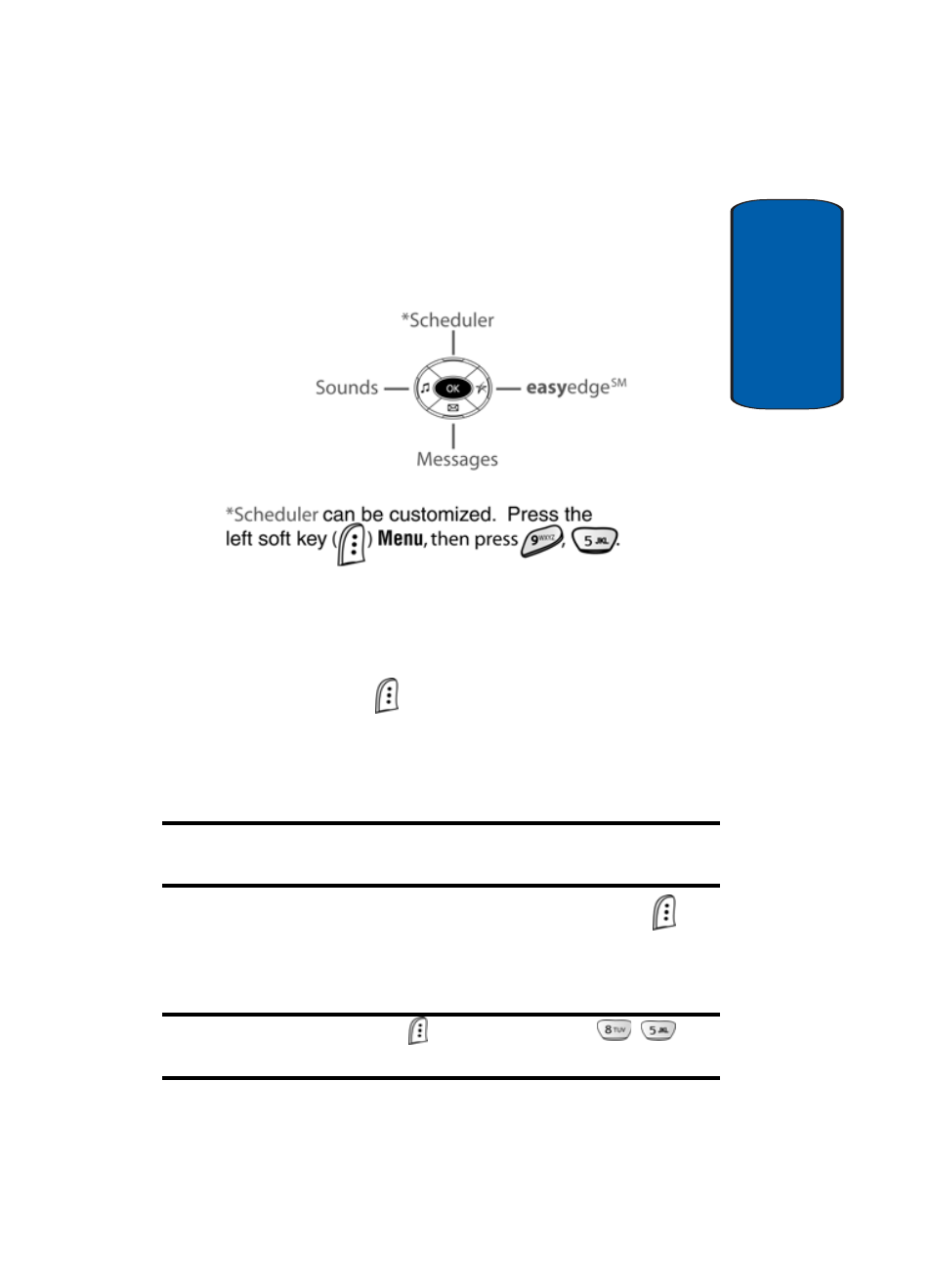 Navigation key shortcuts, Navigate using a shortcut, Navigation key shortcuts navigate using a shortcut | Samsung SCH-A670ZSUXAR User Manual | Page 55 / 234