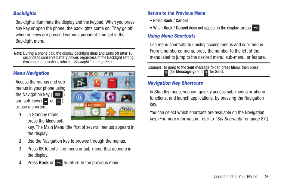 Samsung SCH-R380ZKAMTR User Manual | Page 23 / 128