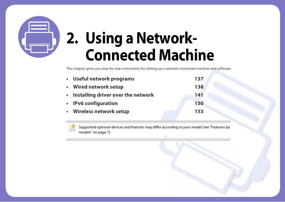Using a network- connected machine | Samsung SCX-4729FW-XAA User Manual | Page 136 / 317