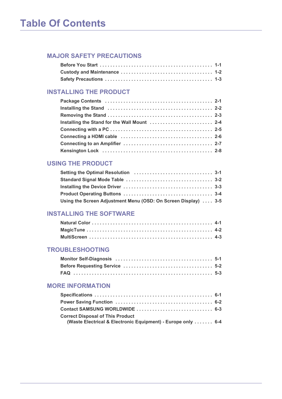 Samsung LS24LRZKUV-ZA User Manual | Page 2 / 44