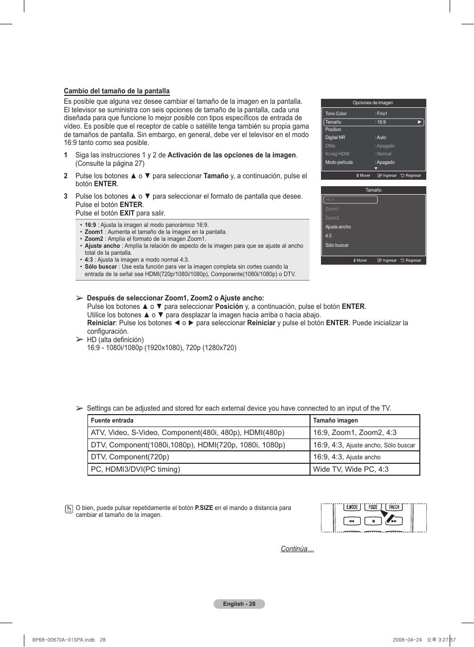 Samsung HL72A650C1FXZA User Manual | Page 129 / 195