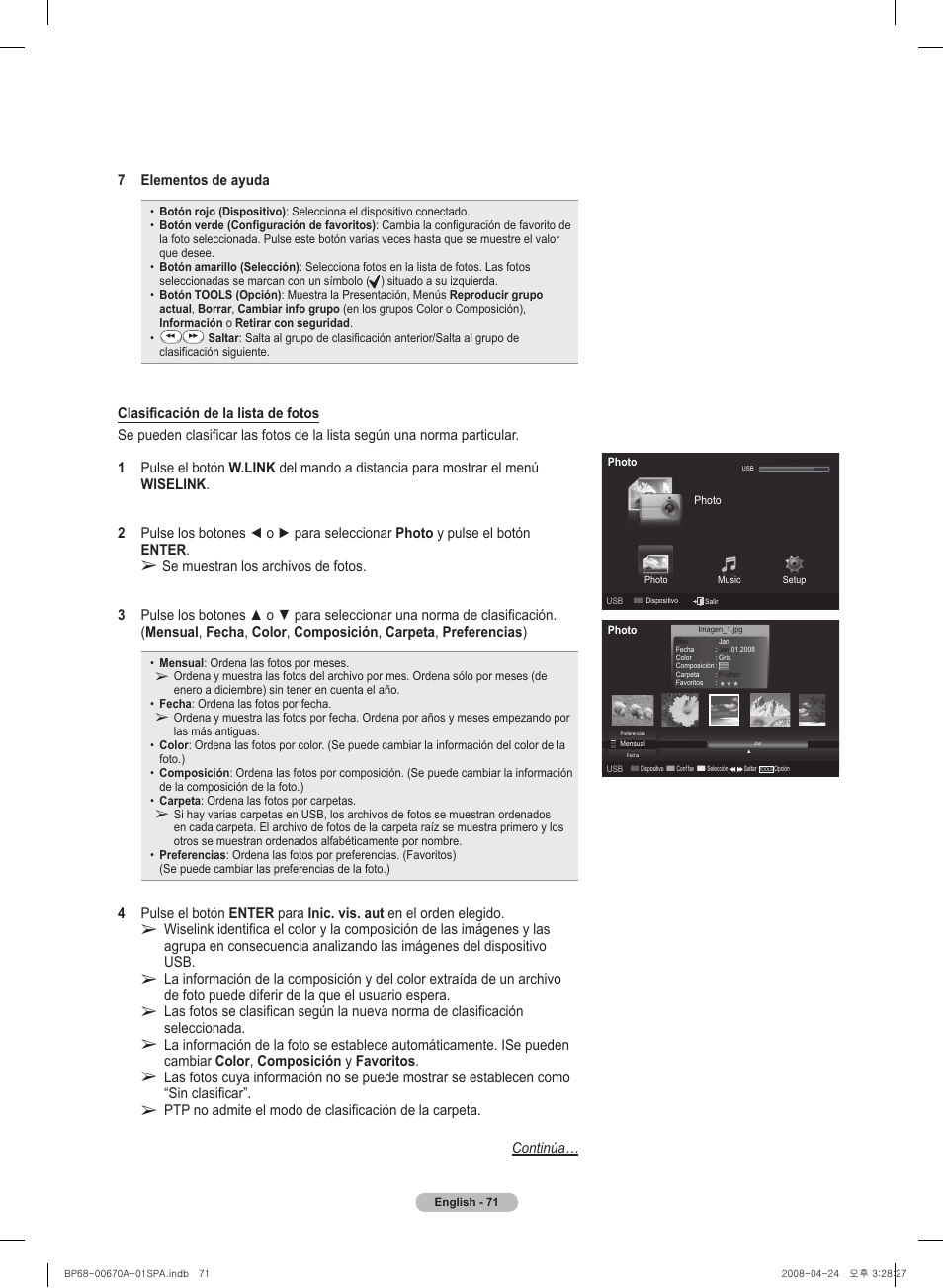 Samsung HL72A650C1FXZA User Manual | Page 172 / 195