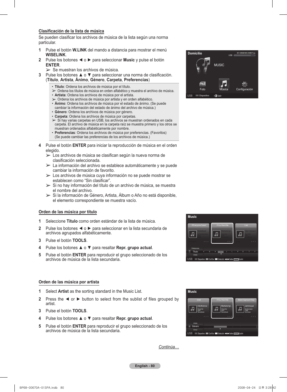 Samsung HL72A650C1FXZA User Manual | Page 181 / 195