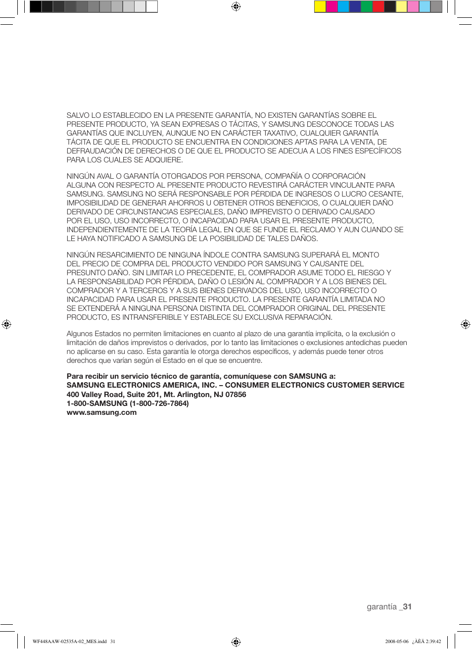 Samsung WF438AAR-XAA User Manual | Page 63 / 64