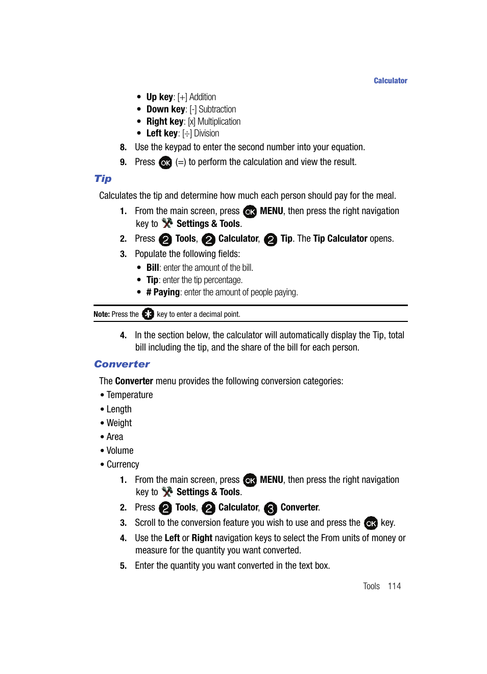 Samsung SCH-U540MSAVZW User Manual | Page 117 / 156