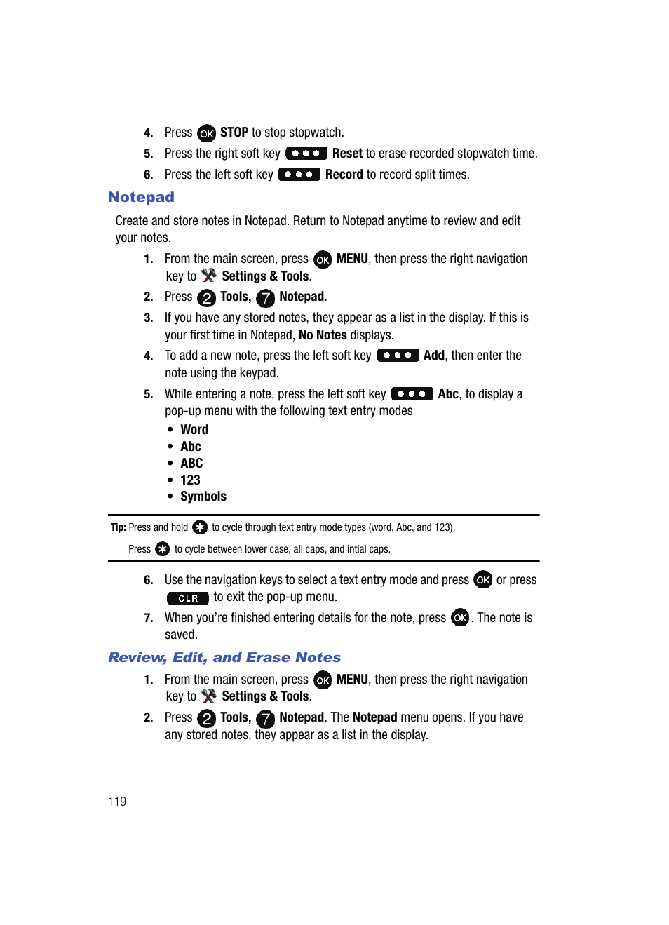 Samsung SCH-U540MSAVZW User Manual | Page 122 / 156