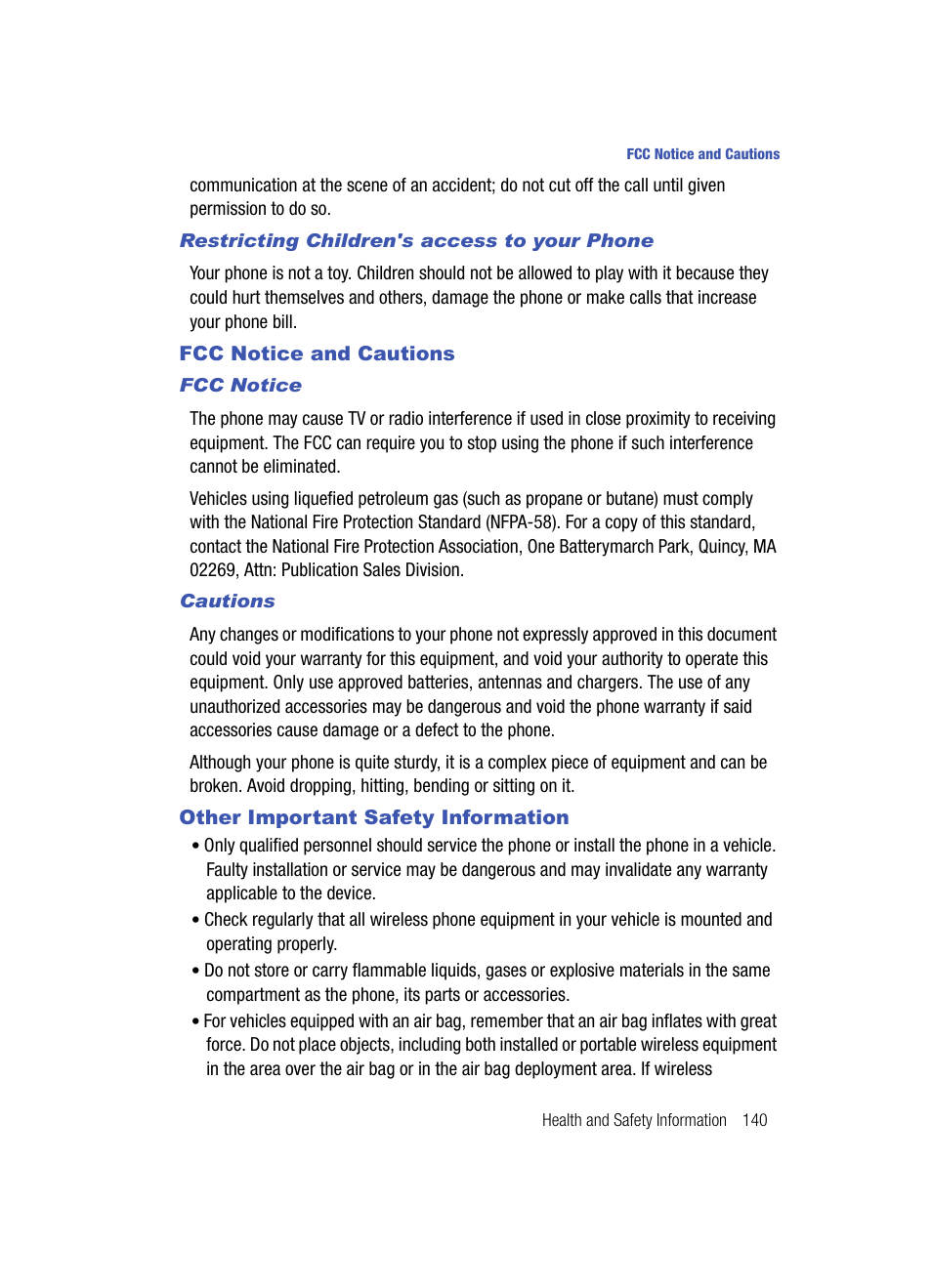 Samsung SCH-U540MSAVZW User Manual | Page 142 / 156