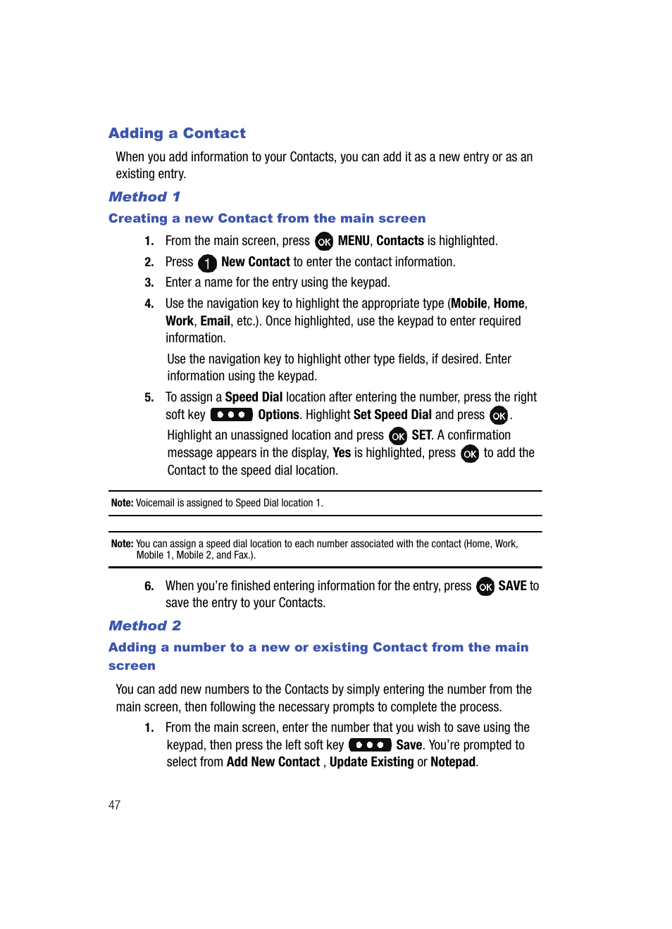 Samsung SCH-U540MSAVZW User Manual | Page 50 / 156