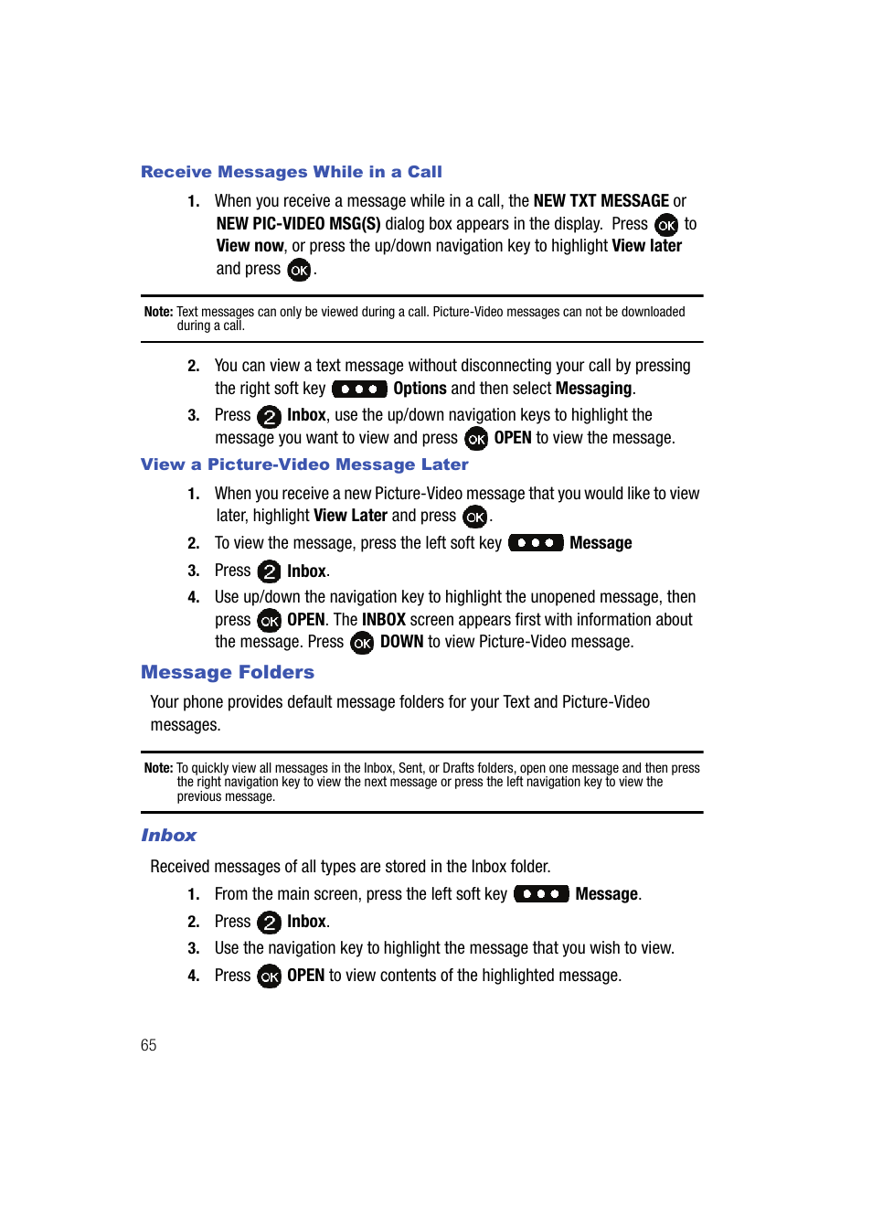 Samsung SCH-U540MSAVZW User Manual | Page 68 / 156