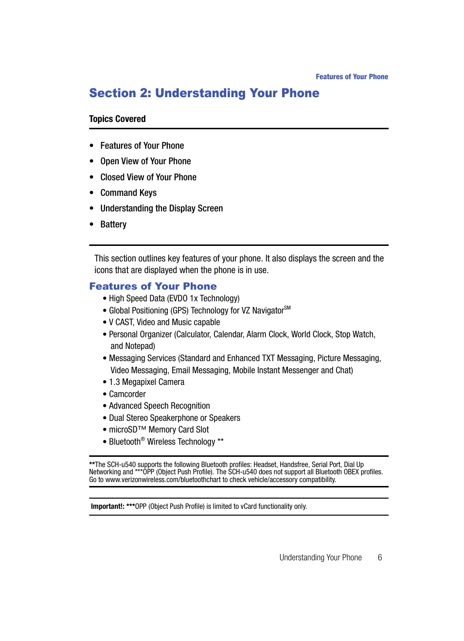 Samsung SCH-U540MSAVZW User Manual | Page 9 / 156