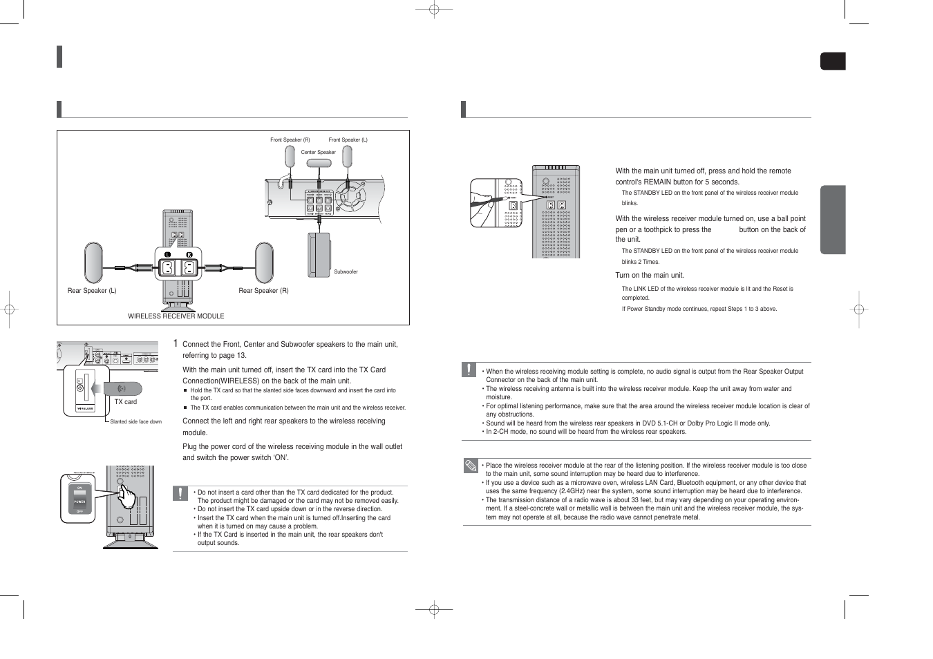 Samsung HT-X40T-XAA User Manual | Page 8 / 33