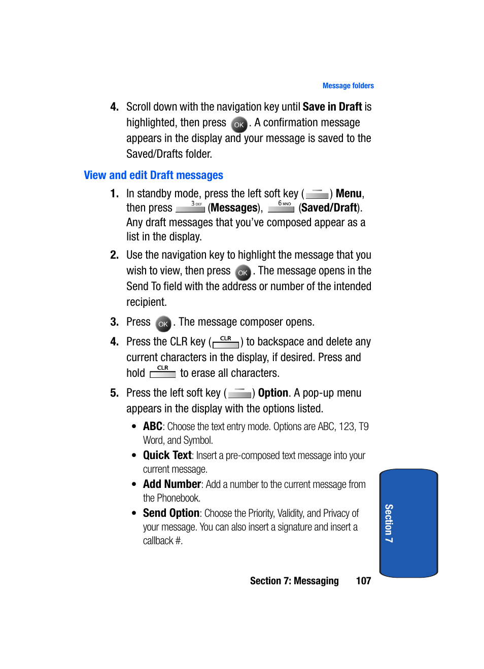 View and edit draft messages | Samsung SCH-A795ZAVXAR User Manual | Page 107 / 238