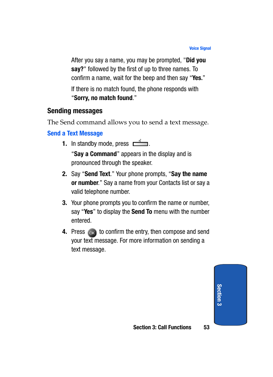 Sending messages, Send a text message | Samsung SCH-A795ZAVXAR User Manual | Page 53 / 238