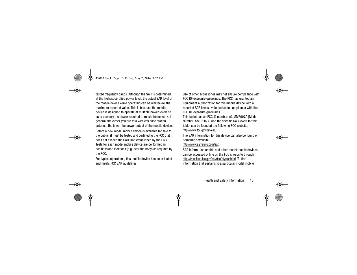 Samsung SM-P907AZKAATT User Manual | Page 15 / 53